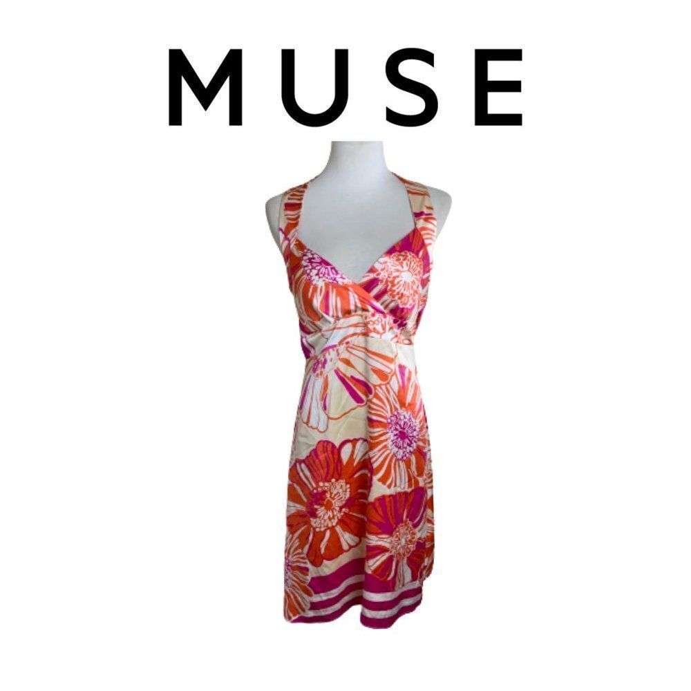 Muse Halter Dress. Sz 12